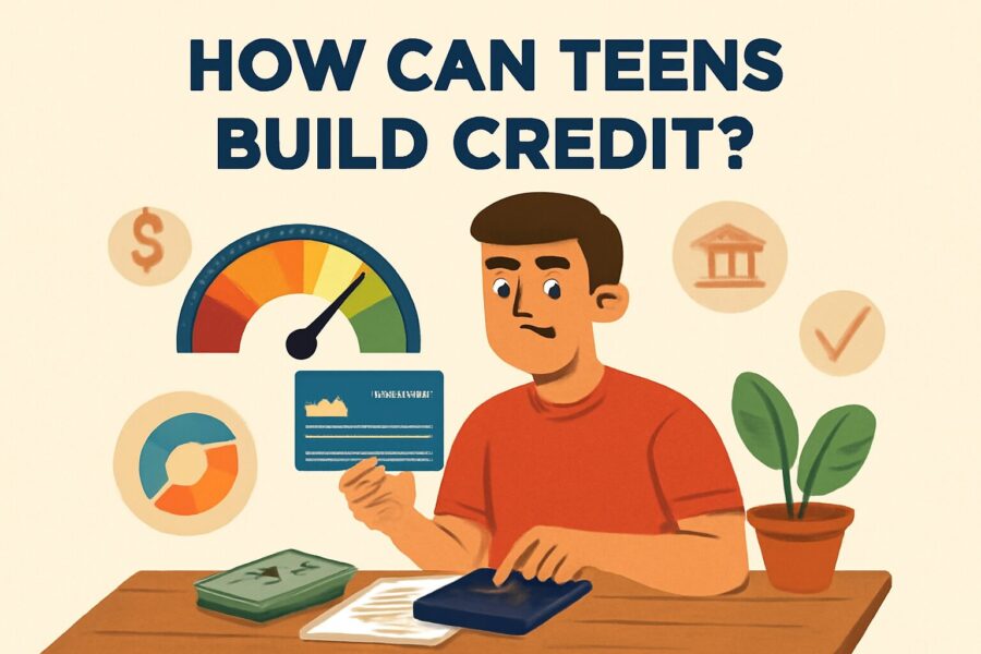 Steps for teens to build credit