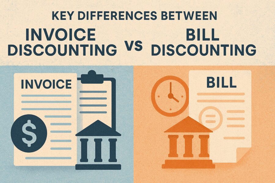 Invoice Discounting vs Bill Discounting