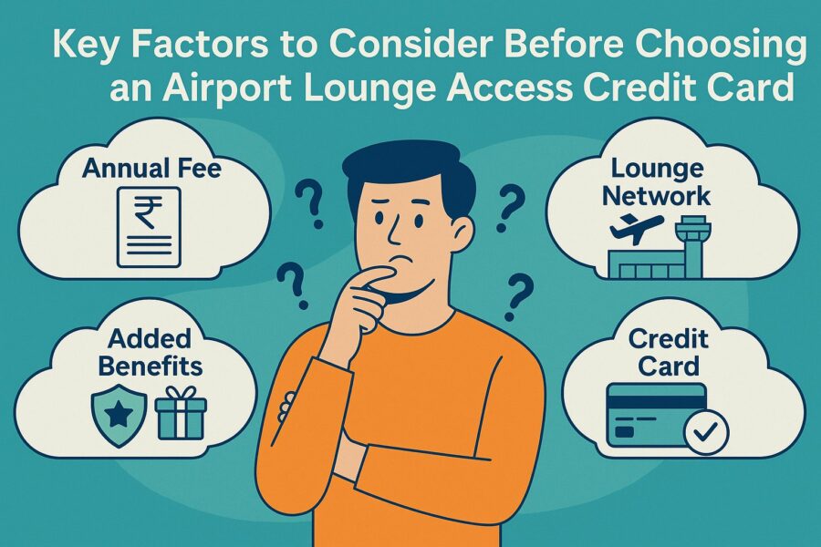 how to choose the best credit card for Kolkata airport lounge access