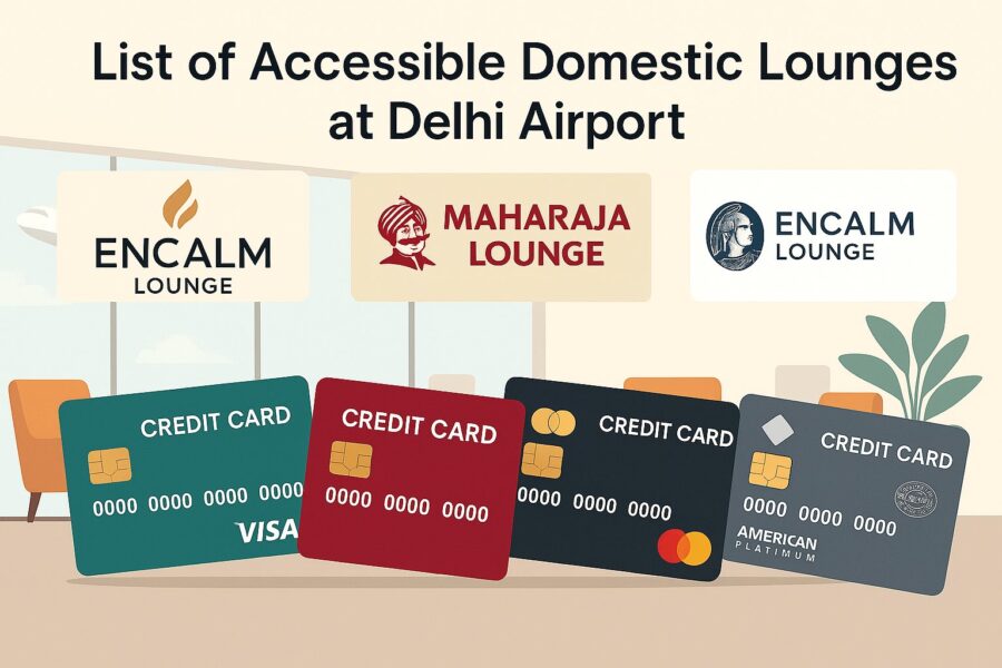 Accesible domestic lounges at Delhi Airport