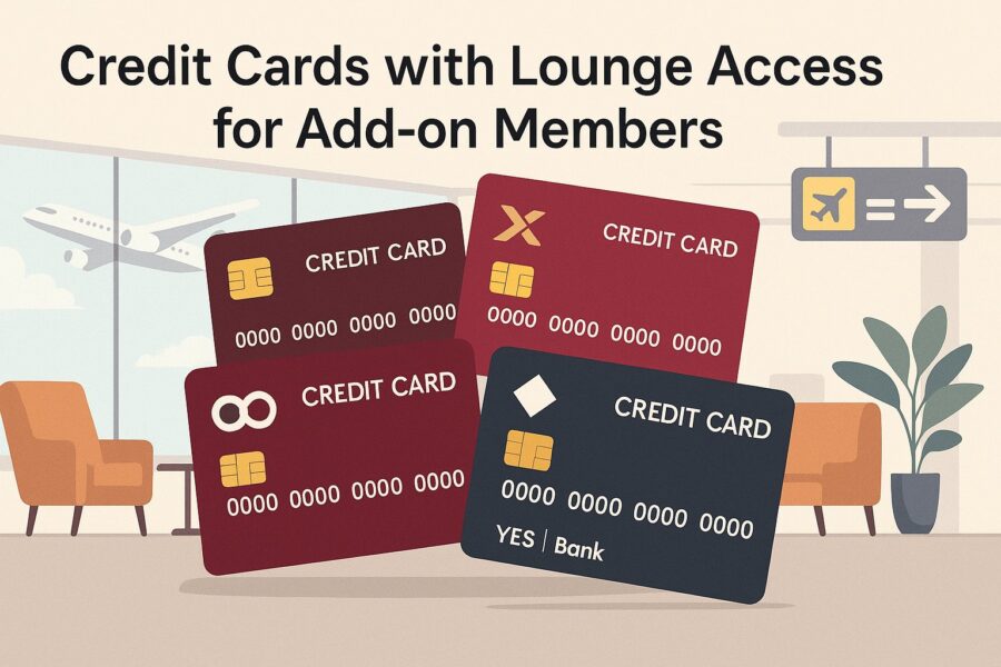 List of credit cards that give lounge access to add-on members