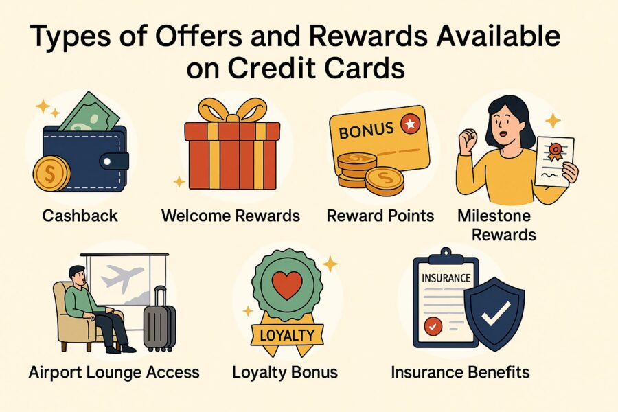 Offers and rewards on credit cards