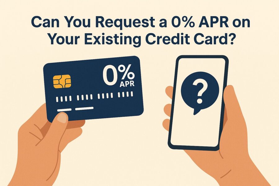 How to get 0 APR on existing credit card