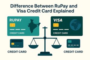 difference between rupay and visa credit card