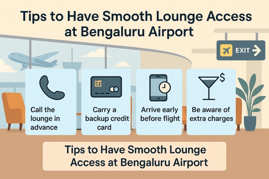 Tips to have a smooth experience at Bengaluru airport lounges