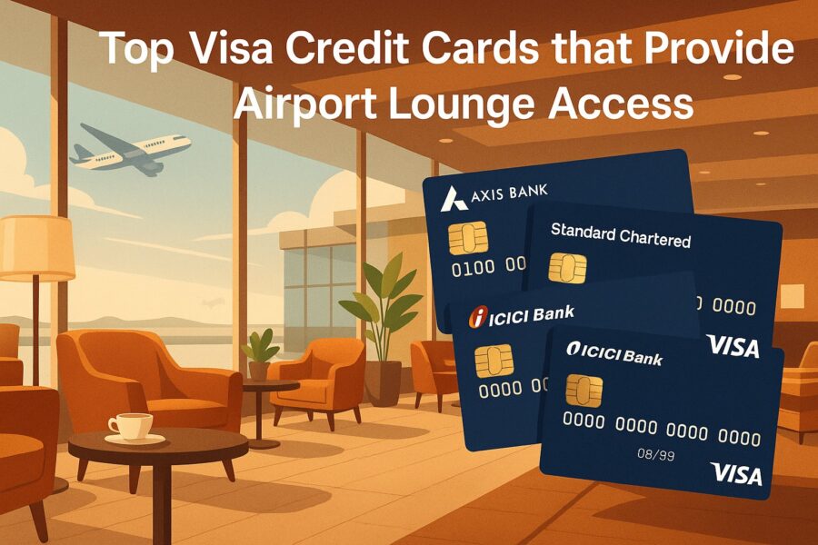 Top Visa credit cards with lounge access