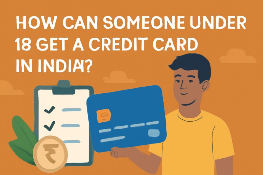 how can under 18 get a credit card in india? 1 under 18 credit card 2
