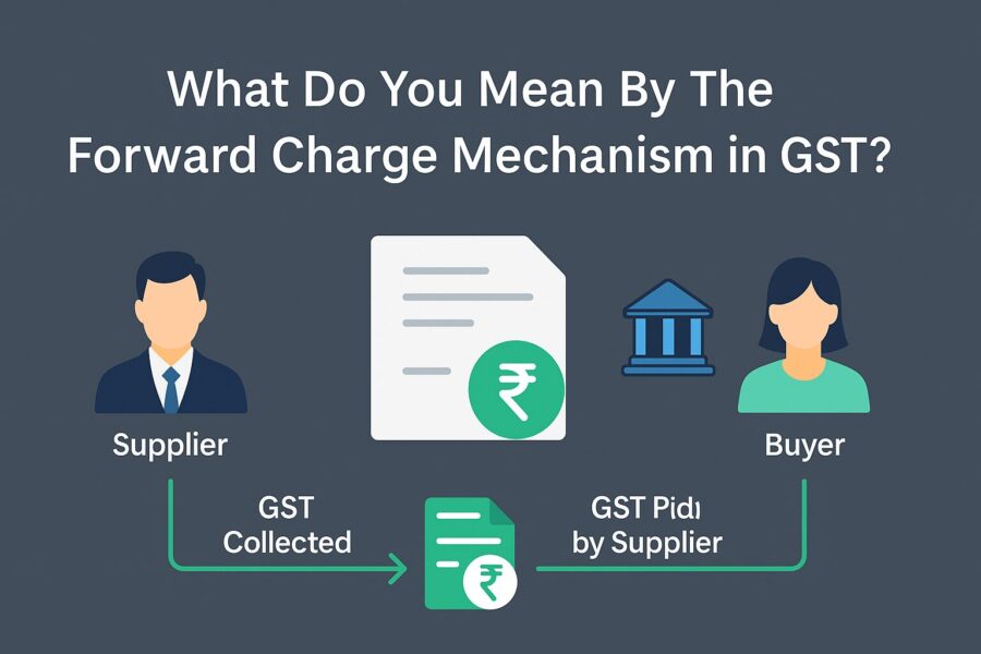 What Do You Mean By The Forward Charge Mechanism in GST