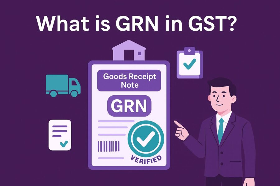 What is GRN in GST?
