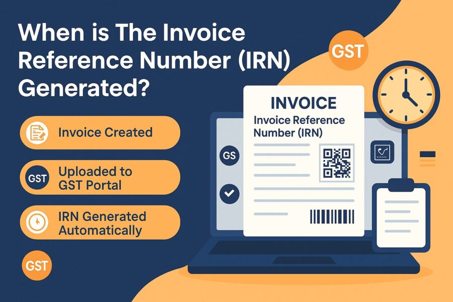 When is The Invoice Reference Number (IRN) Generated