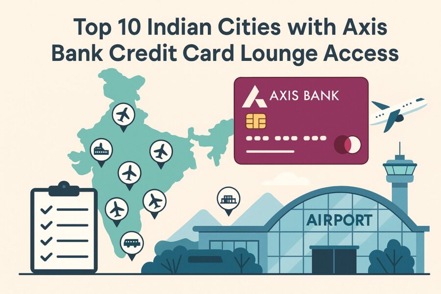 Indian cities where Axis Credit card grants lounge access
