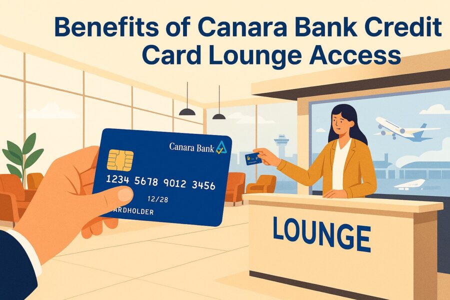 Canara Bank credit card lounge access at the aiport