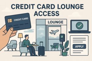 amex credit card gives airport lounge access and is easily accessible