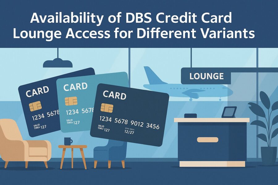 Multiple DBS credit cards give lunge access at airports