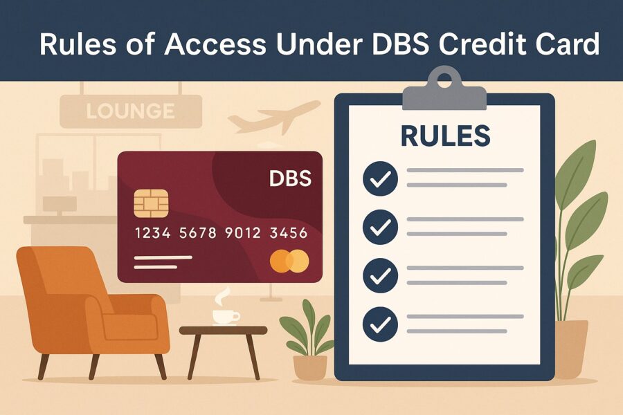 Rules for DBS credit card lounge access