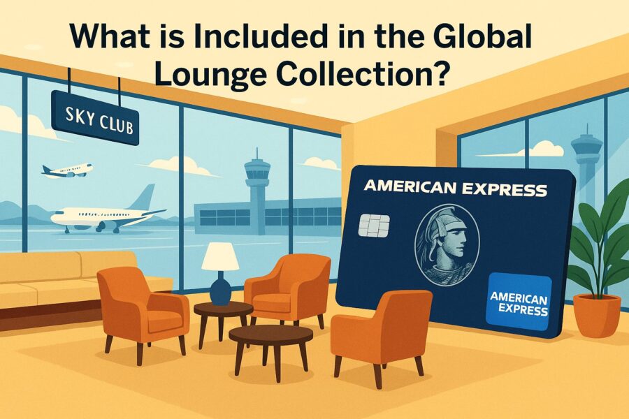 Luxury lounge access with AmEx credit card
