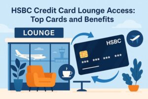 hsbc credit card benefits include lounge access at international and domestic airports
