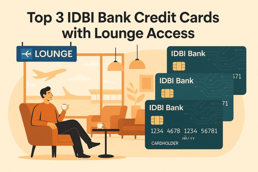IDBI credit card lounge access in prominent airports