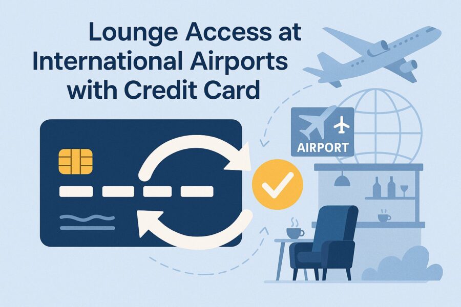 International Lounge access on credit cards
