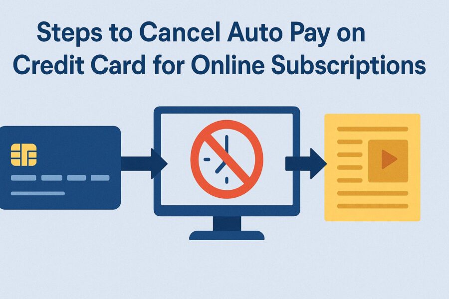 Steps to Cancel Auto Pay on Credit Card