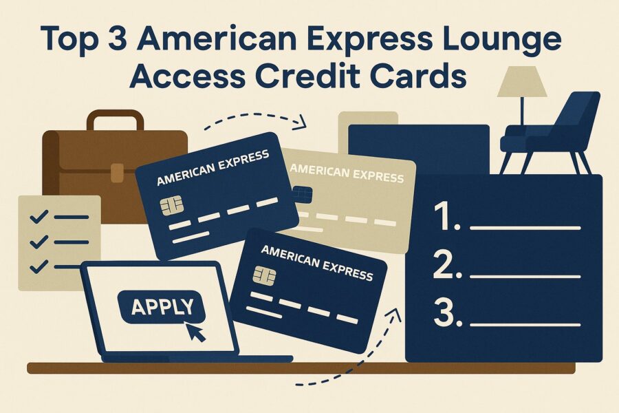 The top three AmEx credit cards that provide lounge access