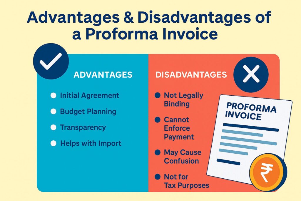 Advantages & Disadvantages of a Proforma Invoice