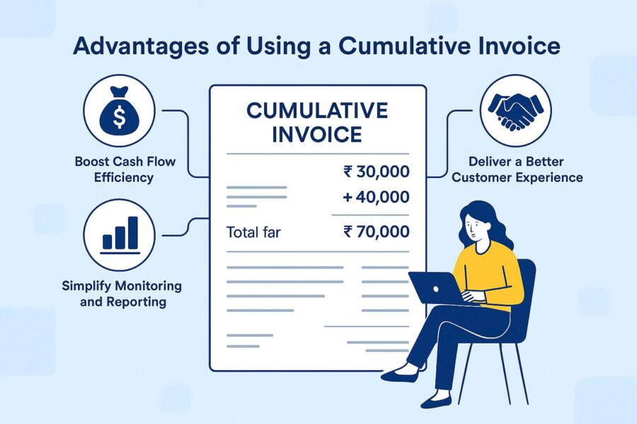 Advantages of Using a Cumulative Invoice