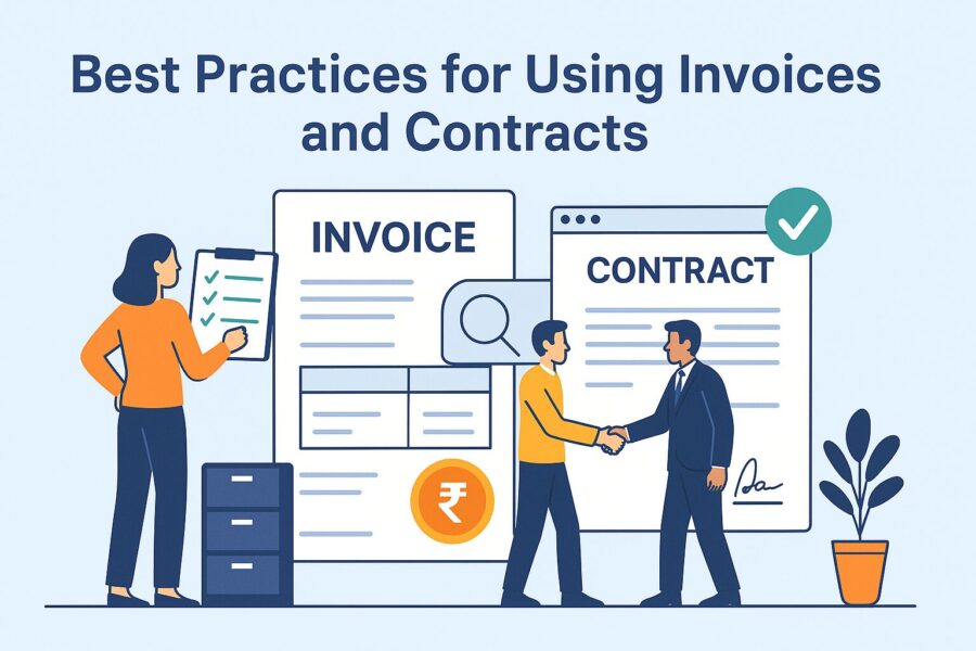 Best Practices for Using Invoices and Contracts