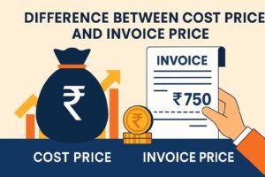 cost price and invoice price difference