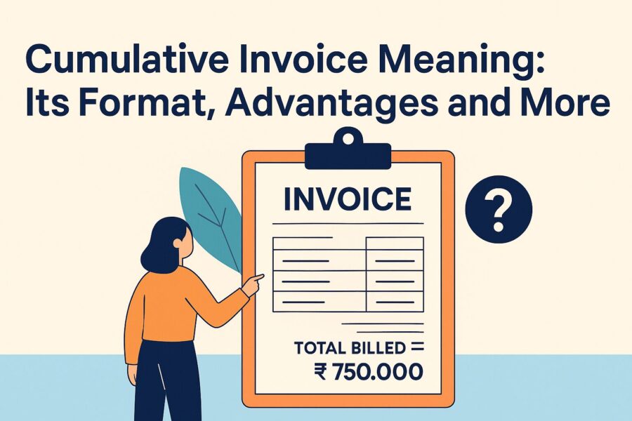cumulative invoice: format and advantages