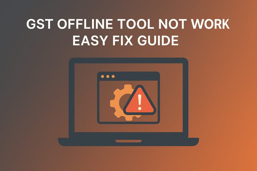 gst offline tool not working easy fix guide
