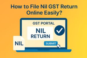 how to file nil gst return online easily?