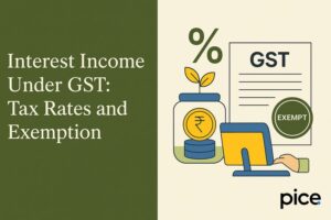 interest income under gst tax rates and exemption