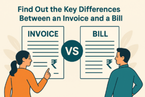 the difference between invoice and bill