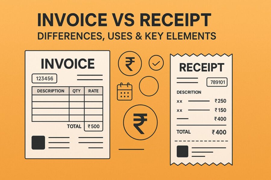 invoice vs receipt: differences, uses & key elements to be included 1 key differences between invoice and receipt