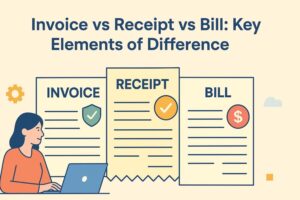 invoice vs receipt vs bill: key elements of difference 1 difference between invoice, receipt, and bill