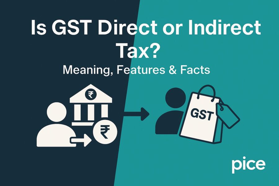 is gst direct or indirect tax meaning, features & facts