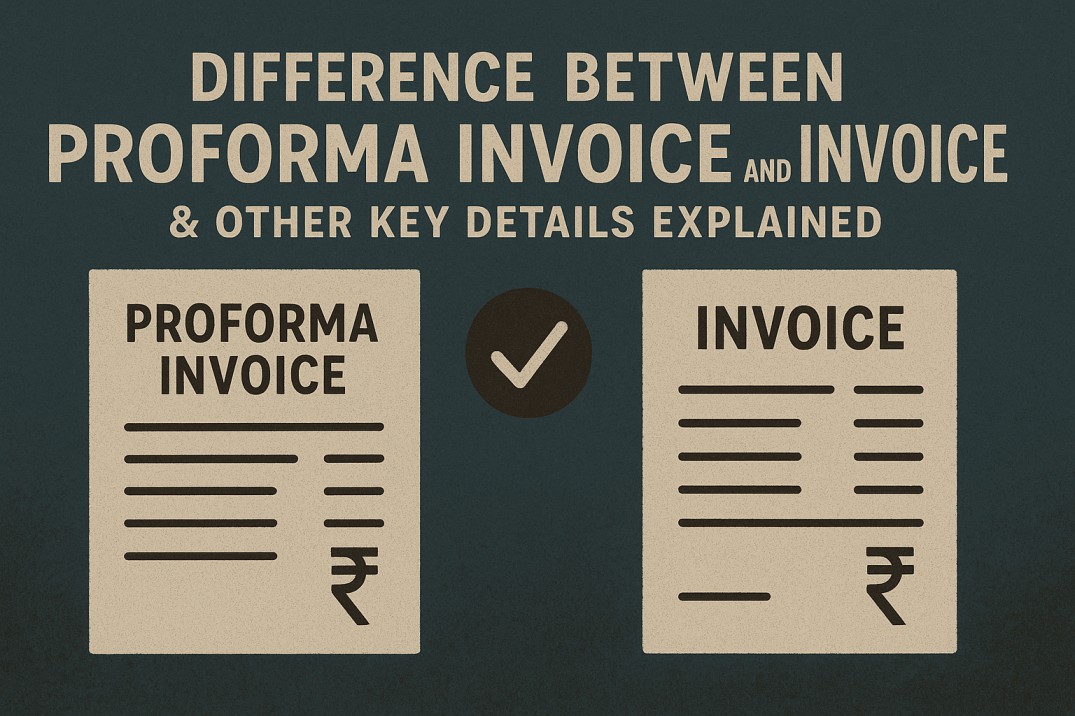 difference between proforma and regular invoice
