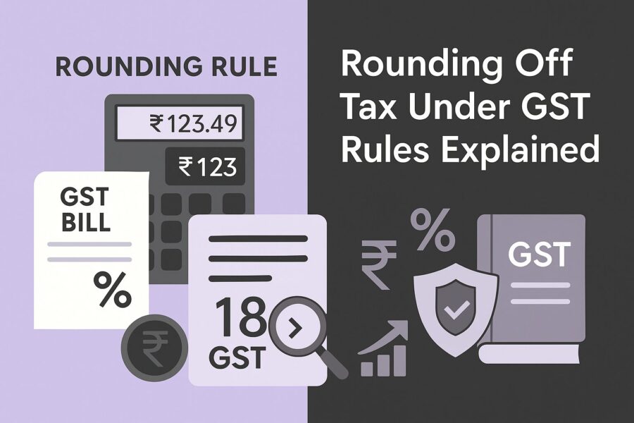 rounding off tax under gst rules explained 1 rounding off tax under gst rules explained