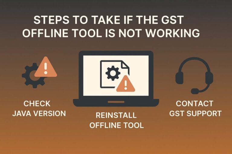 Machine Tools Offline GST Offline Tool Not Working: Easy Fix Guide // Pice