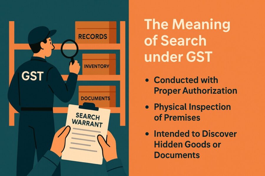 The Meaning of Search under GST