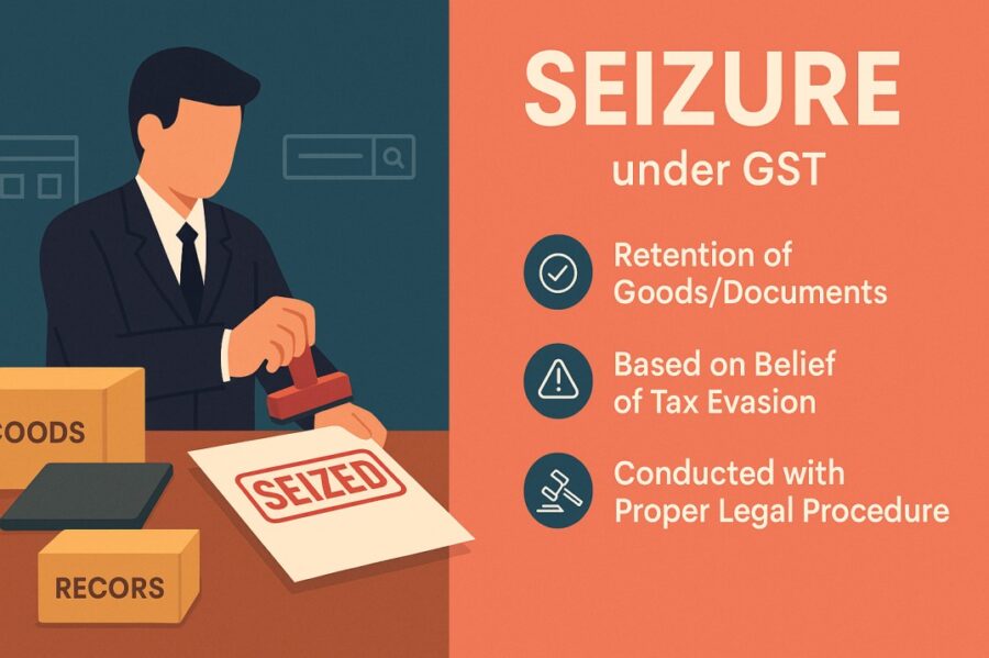 The Meaning of Seizure under GST