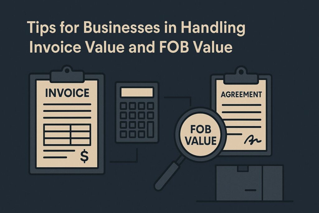 Tips for Businesses in Handling Invoice Value and FOB Value