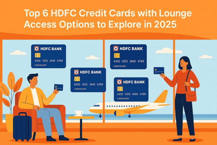 best hdfc credit cards for lounge acess