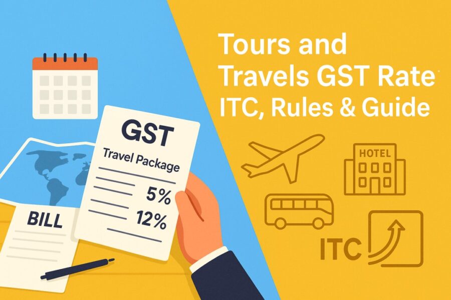 tours and travels gst rate: itc, rules & guide 1 tours and travels gst rate itc, rules & guide