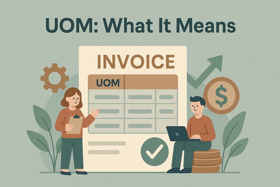 What is UOM in invoice