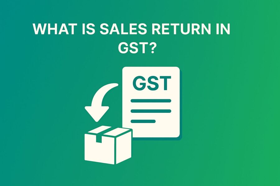 What is Sales Return in GST?