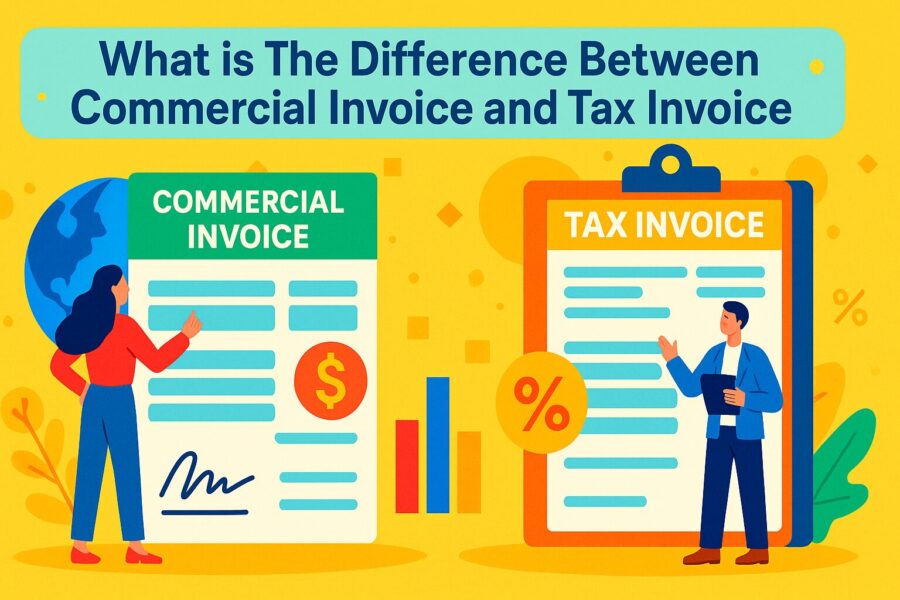what is the difference between commercial invoice and tax invoice 1 commercial invoice vs tax invoice