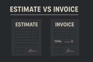 estimate vs invoice: what are the major differences? 11 difference between invoice and estimate