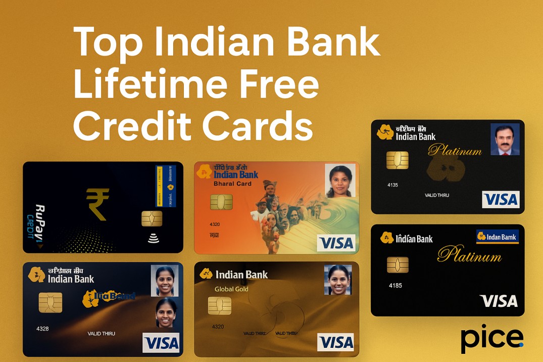 indian bank lifetime free credit card